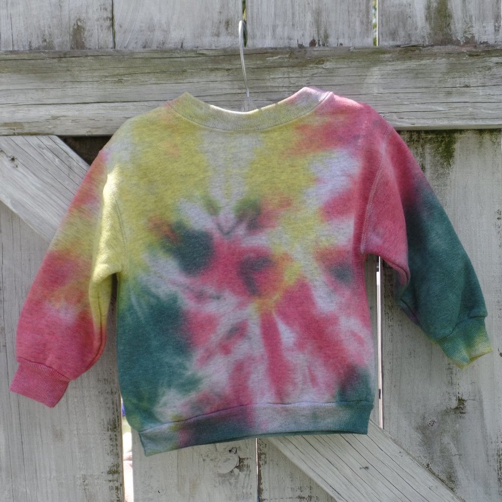 Tie Dye Sweatshirt Arizona Size 2 Music Rasta Band - Picture 3 of 7
